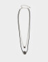 Collares Cortos Con flores Collar Corto Con Flores Antique - Plateado