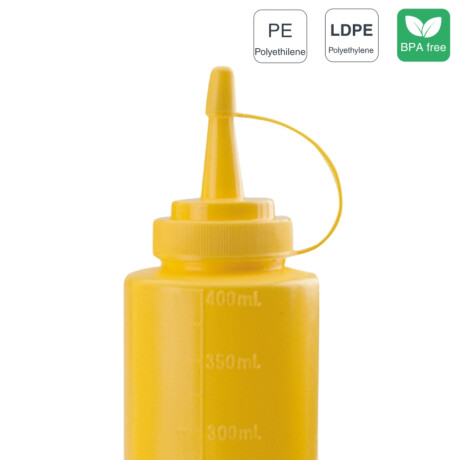 Pomo de salsa 400 ml Amarillo Pomo de salsa 400 ml Amarillo