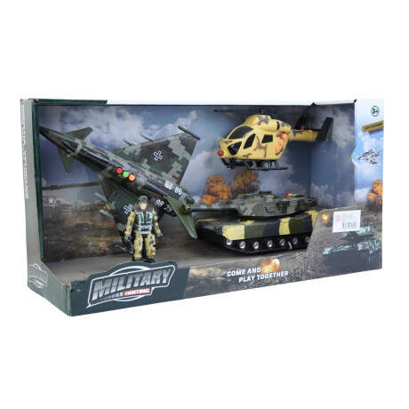 Set militar con luz y sonido Set militar con luz y sonido
