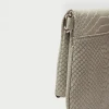 Bandolera Honey En Anaconda Blanco