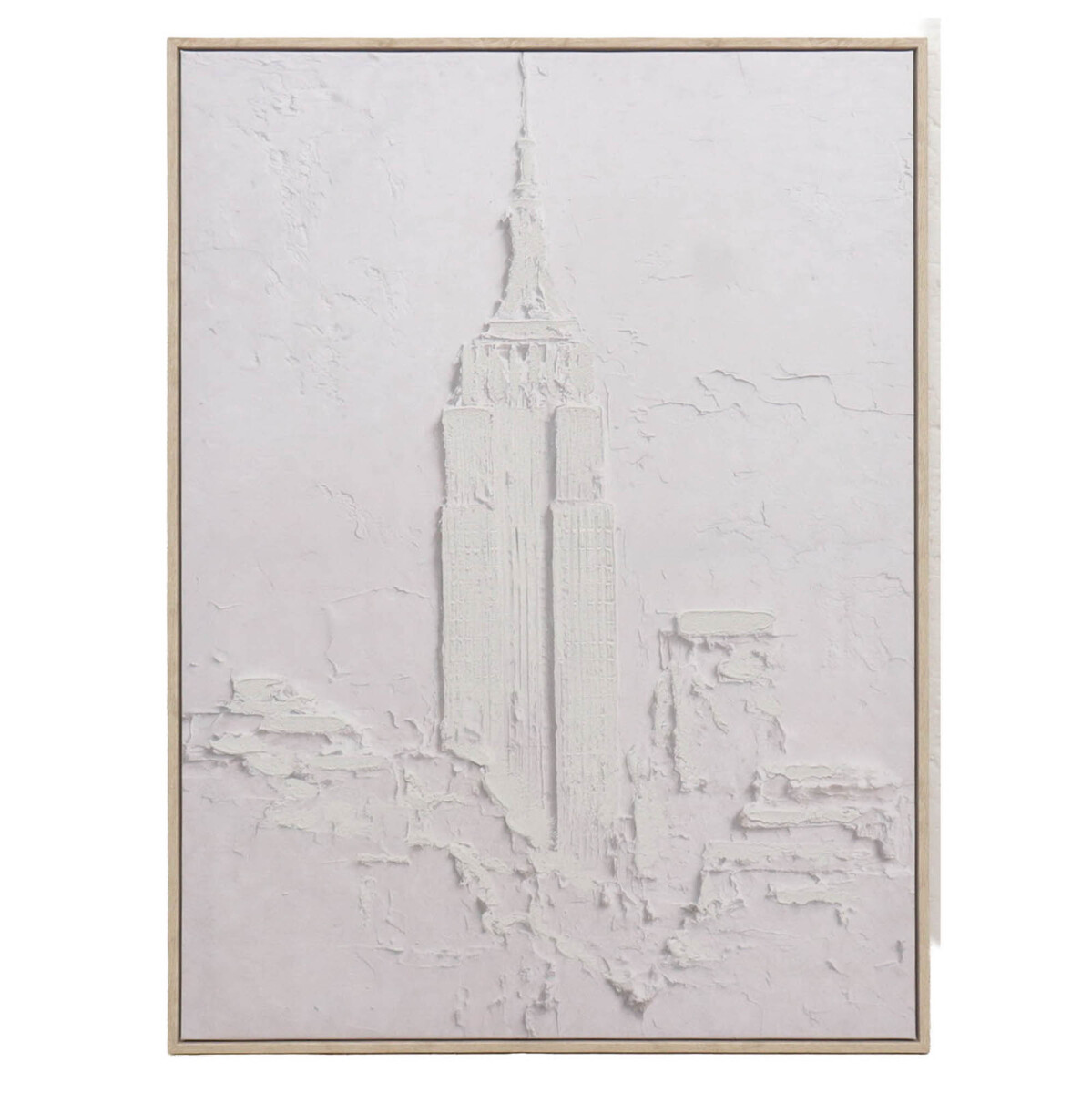 CUADRO - CITY I, 60X80, BLANCO PAPEL TK25GG508A 
