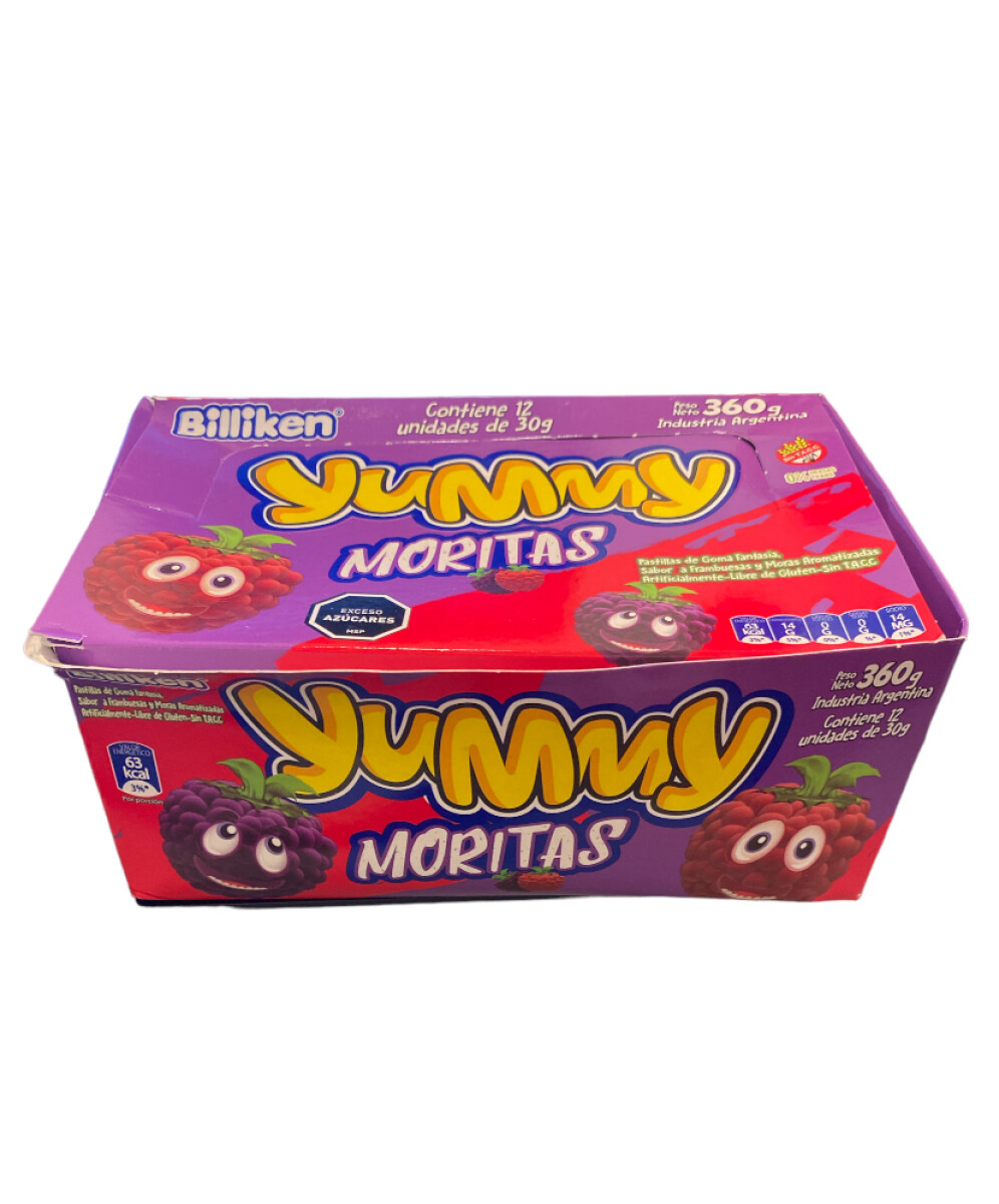 Goma Yummy 30 grs x 12 - Moritas 