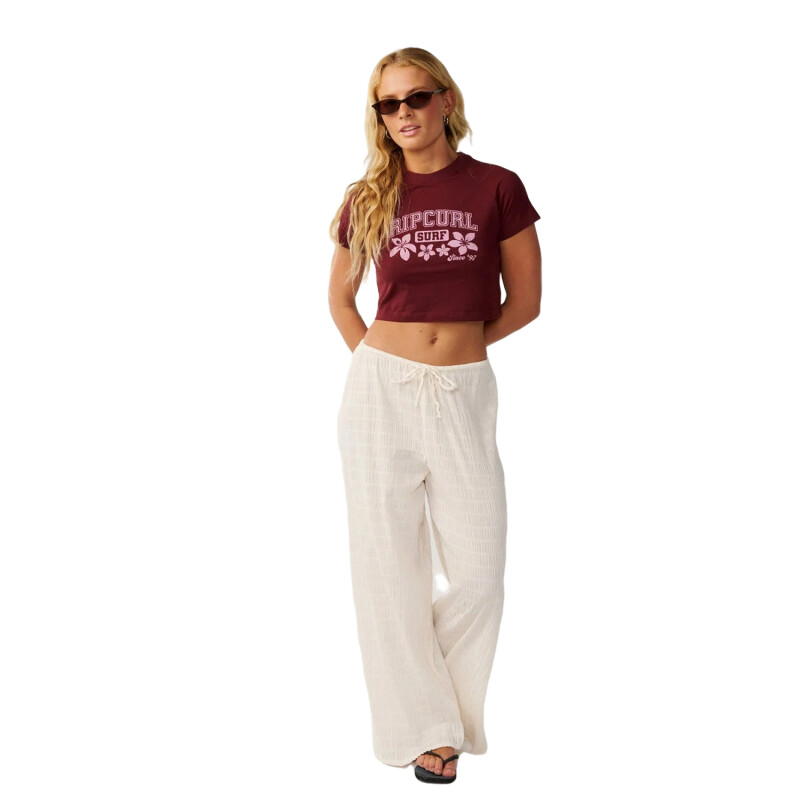 Remera Rip Curl Retro Swell Baby - Bordó Remera Rip Curl Retro Swell Baby - Bordó