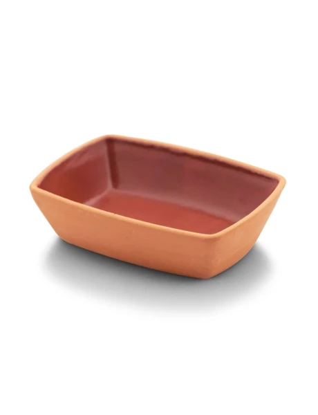 BOWL RECT. TERRACOTA 13x9x4CM 170ML BOWL RECT. TERRACOTA 13x9x4CM 170ML