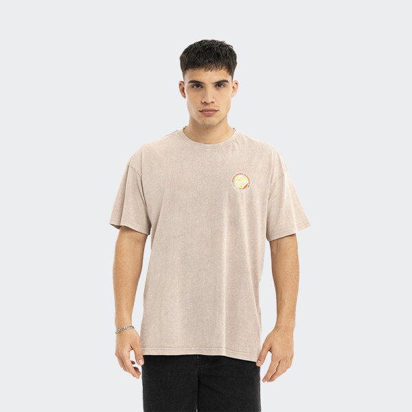 Remera Reef Oversize Beige