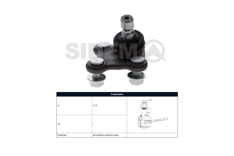 Rotula Del Kia Sportage 15-25 Der Rotula Del Kia Sportage 15-25 Der