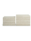 Mesa centro ROLSTED 58x58/50x50 mármol Mesa centro ROLSTED 58x58/50x50 mármol