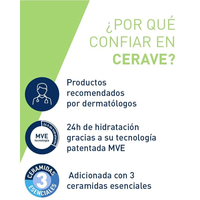 Espuma de limpieza para rostro y cuerpo CeraVe 236ml Espuma de limpieza para rostro y cuerpo CeraVe 236ml