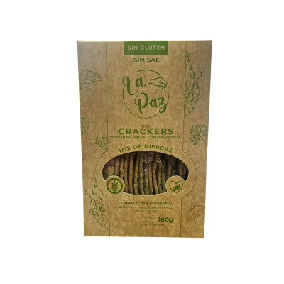 Galletas La Paz mix de hierbas sin sal Galletas La Paz Mix Hierba S/s