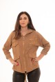 CAMPERA CREMALLERA CAMEL