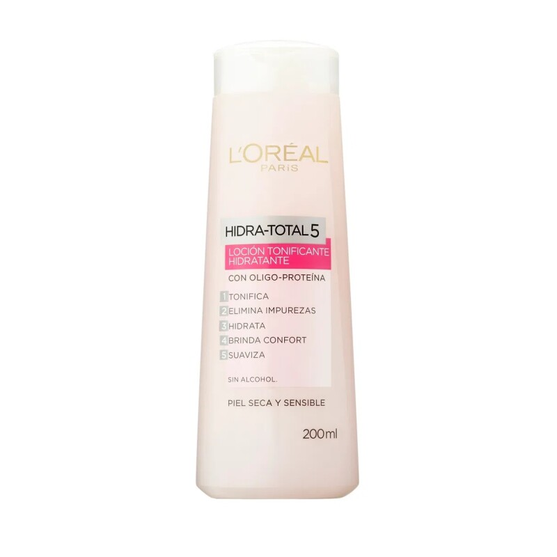 Tonico De Limpieza L'oreal Hidra T5 Piel Seca 200 Ml. Tonico De Limpieza L'oreal Hidra T5 Piel Seca 200 Ml.