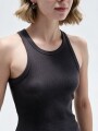 Musculosa Ethereum Gris Oscuro