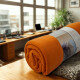 Manta polar 1 plaza 127x152 cm NARANJA