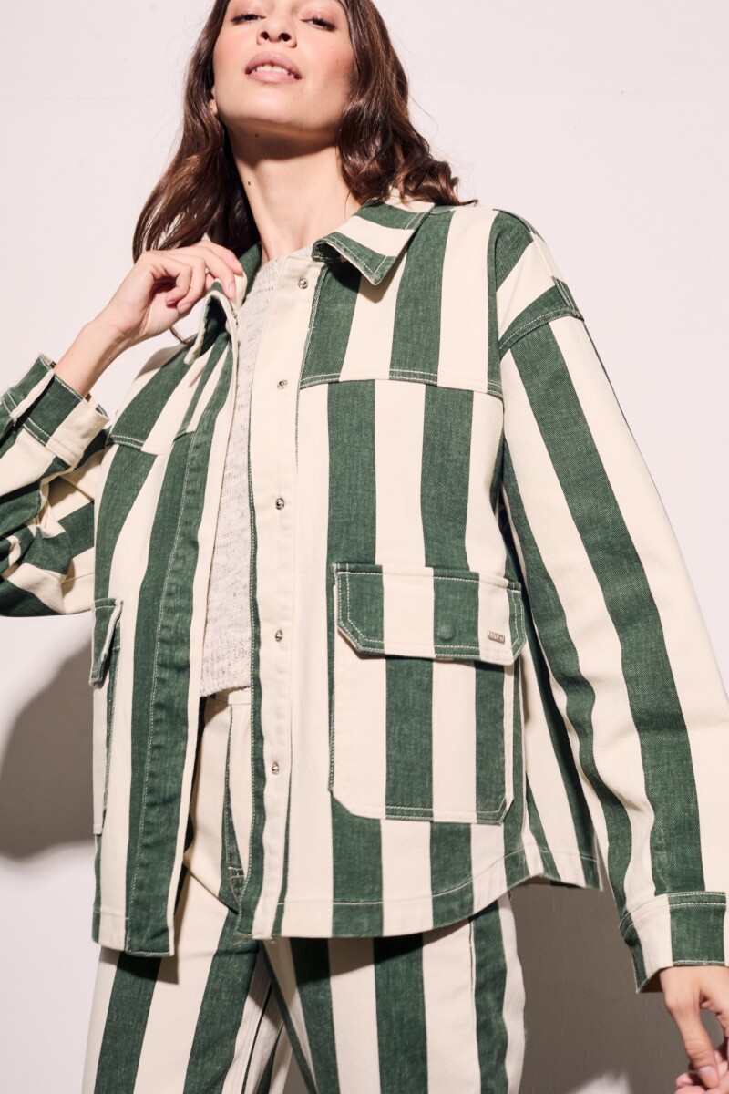 Sobrecamisa Rayas Safari