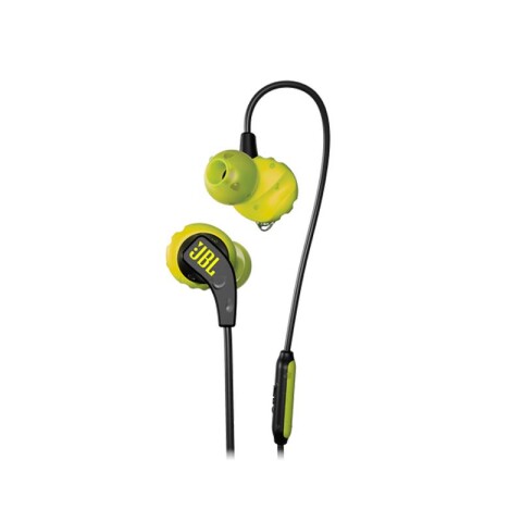 Auriculares JBL Endurance Run wired in-ear Amarillo y Negro Unica