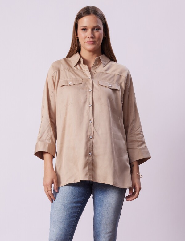 Camisola Tencel BEIGE
