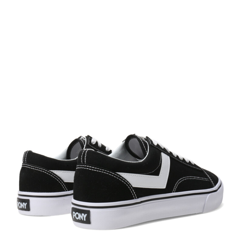 Championes Unisex PONY Casual Negro - Blanco