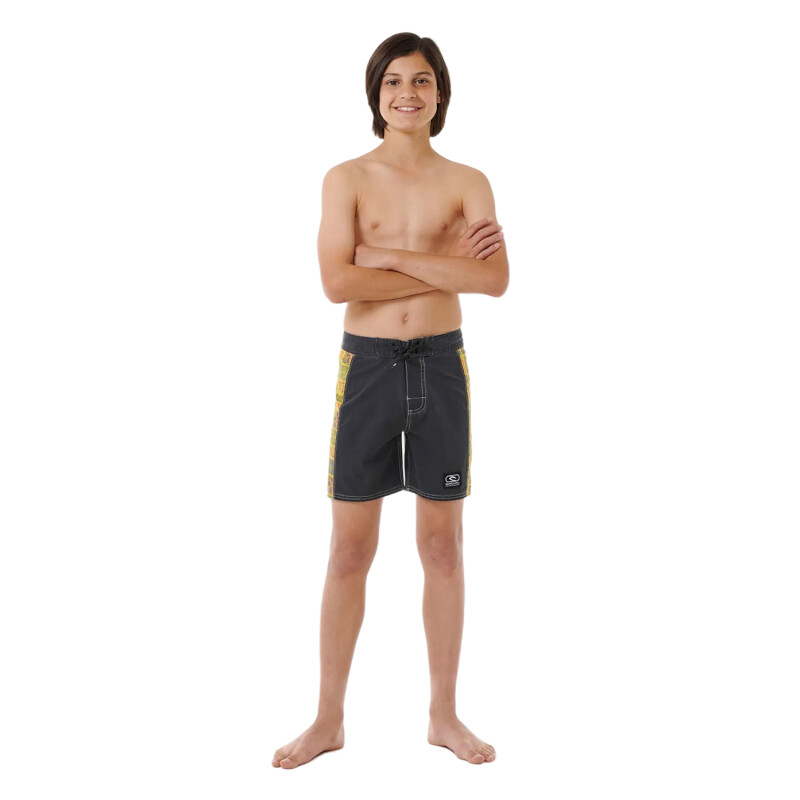 Boardshort Rip Curl Future Evolution Mirage - Boy- Negro Boardshort Rip Curl Future Evolution Mirage - Boy- Negro