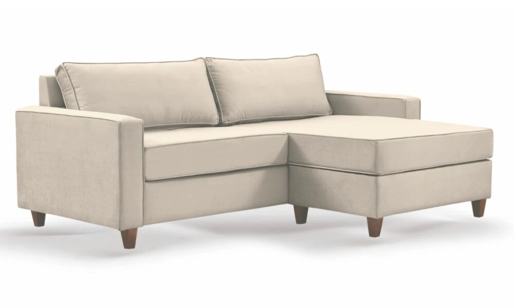Sofá con Chaise DESIREÉ - Arena PREVENTA Sofá con Chaise DESIREÉ - Arena PREVENTA