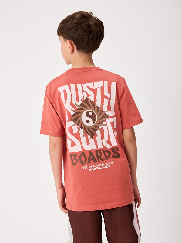 T-SHIRT AMSTER TEEN RUSTY Ladrillo