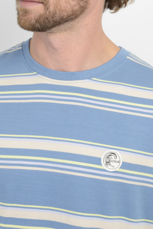 Remera O'Neill Stripe Azul Remera O'Neill Stripe Azul