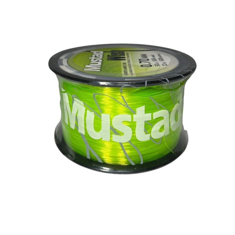 Tanza Mustad Wish Amarilla Flúo 0,70 mm 600 m 22 kg ML030-70-600 TANZA ML030-70-600 TANZA MUSTAD WISH AMAR.FLUO 600MTS X 0,70MM(22KGS)