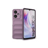 Protector para Xioami Redmi 13C 5G engomado textura púrpura Protector Para Xioami Redmi 13c 5g Engomado Textura Púrpura