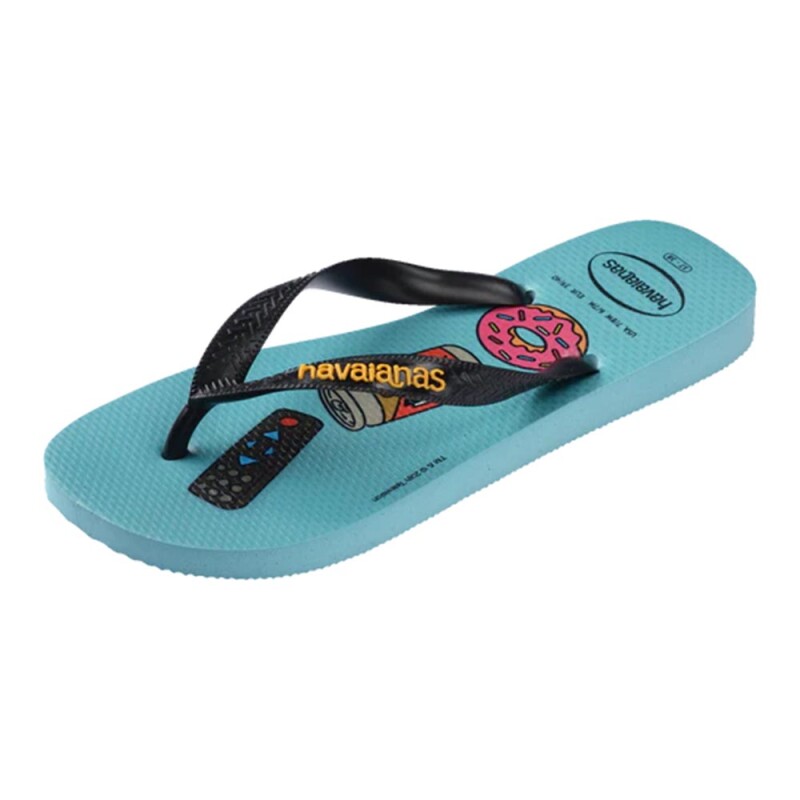 Sandalias Havaianas Simpsons FC Hombre Azul Tradi/negro