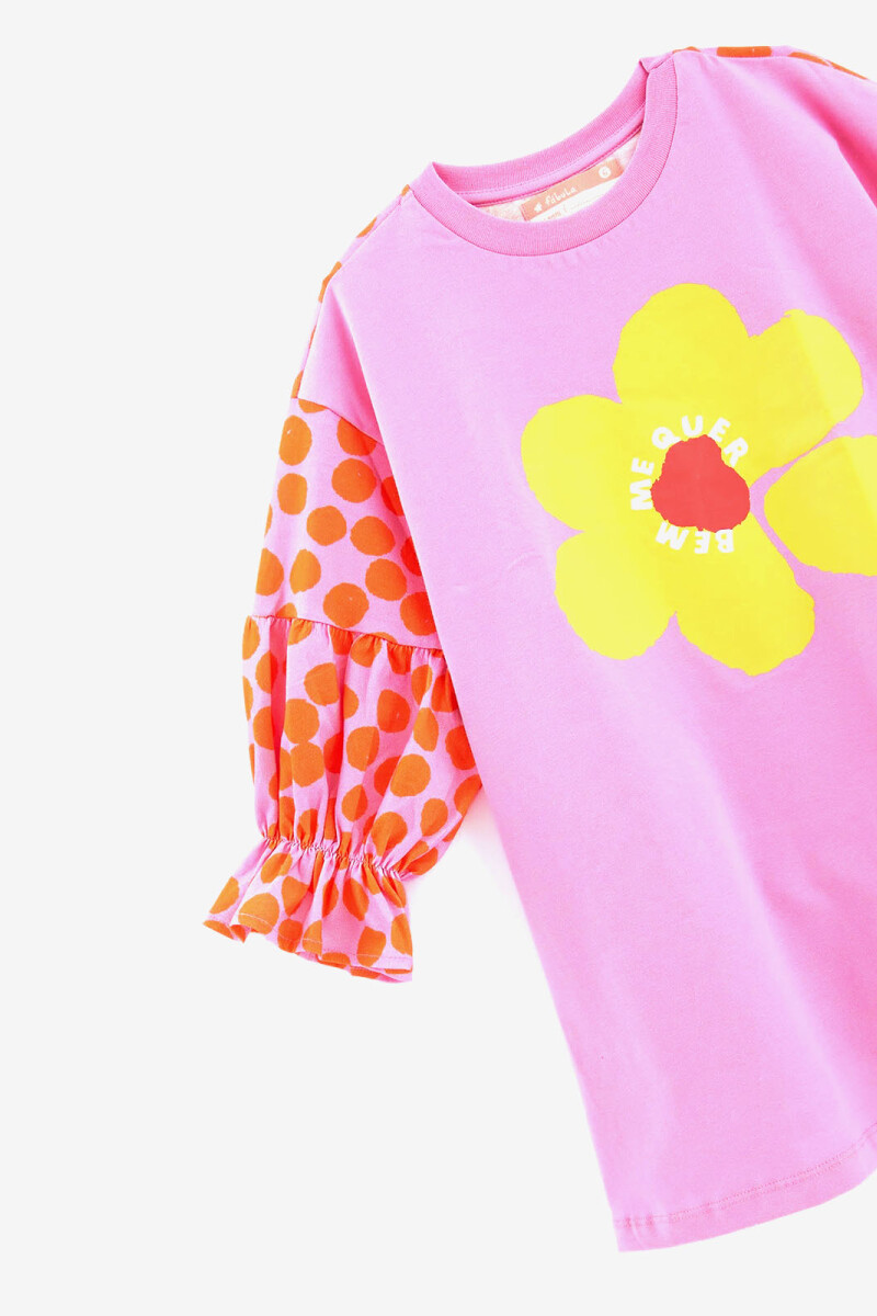 Vestido niña Rosa