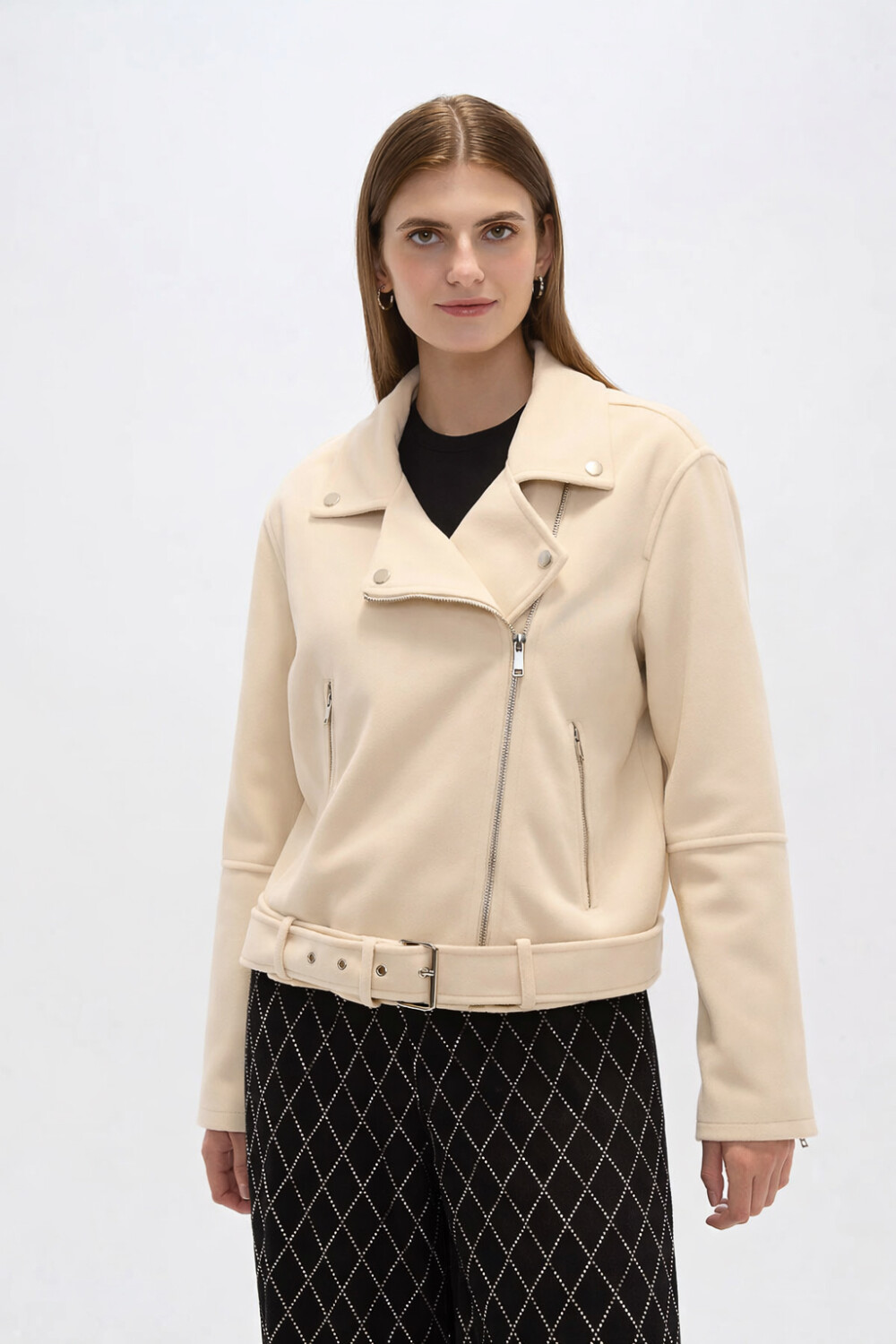 Chaqueta Anca Beige Claro