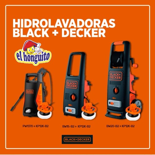 HIDROLAVADORAS BLACK & DECKER