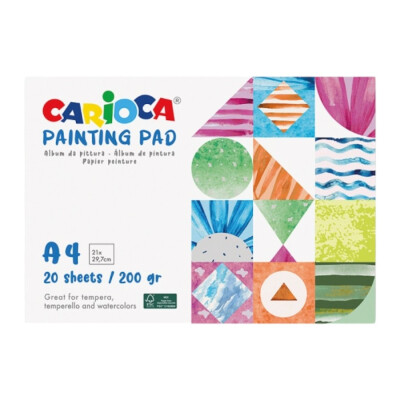 Block dibujo Carioca A4 200g Block dibujo Carioca A4 200g