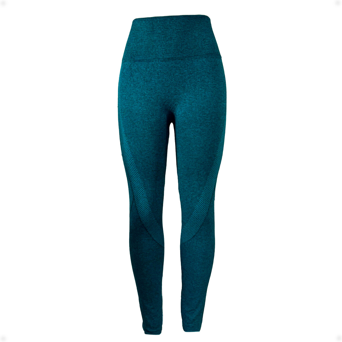 Calza Levanta Glúteos Leggings Push Up - Turquesa 