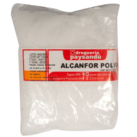 Alcanfor en Polvo 100 g