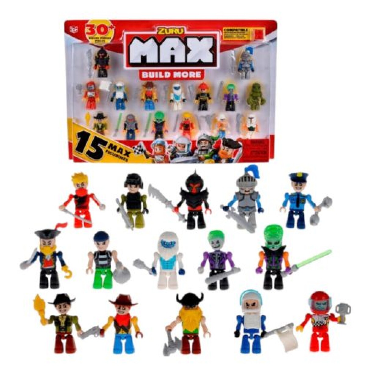 Figuras de construccion x15 - MAX - Figuras De Construccion X15 - Max 