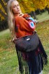 Bellaca Bag Cowhide Liso / Azul