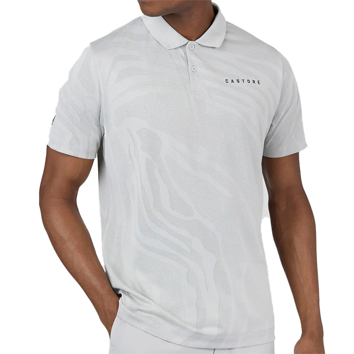 Remera Castore Polo Engineered Kint - Gris 