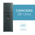 Heladera Midea Mdrt385mtr03w HELADERA MIDEA 281L MDRT385MTR46W INOX