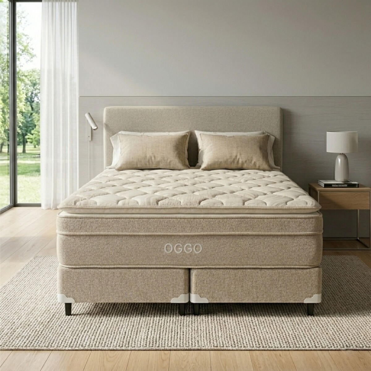 Sommier Ecstasy QUEEN SIZE – Espuma + Resortes Pocket individuales | Máximo confort y diseño premium GARANTIA 10 AÑOS 