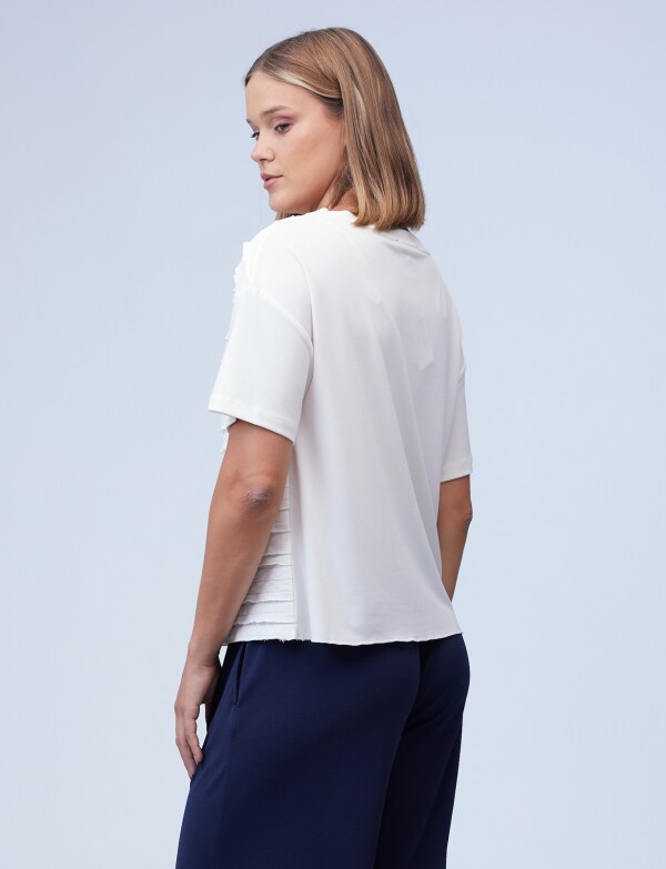 Blusa Textura CRUDO