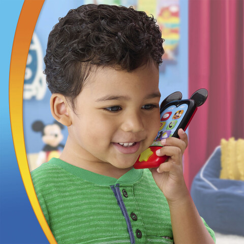 Celular Didáctico Clubhouse Mickey Mouse con Luz y Sonido U