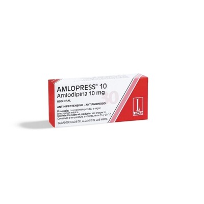 Amlopress 10 Mg. 30 Comp. Amlopress 10 Mg. 30 Comp.