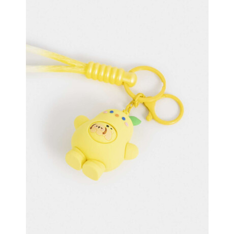 Llavero Y Charm De Frutita Amarillo Medio
