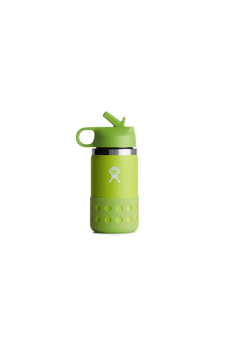 Botella 12 oz Wide Mouth Kids Straw Lid - Firefly 