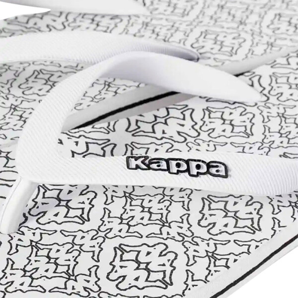 Ojotas Kappa Logo Belkem Blanco