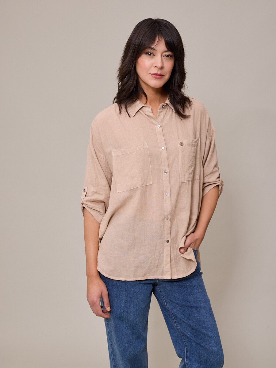 CAMISA BLAISE POLANCO - Crudo 
