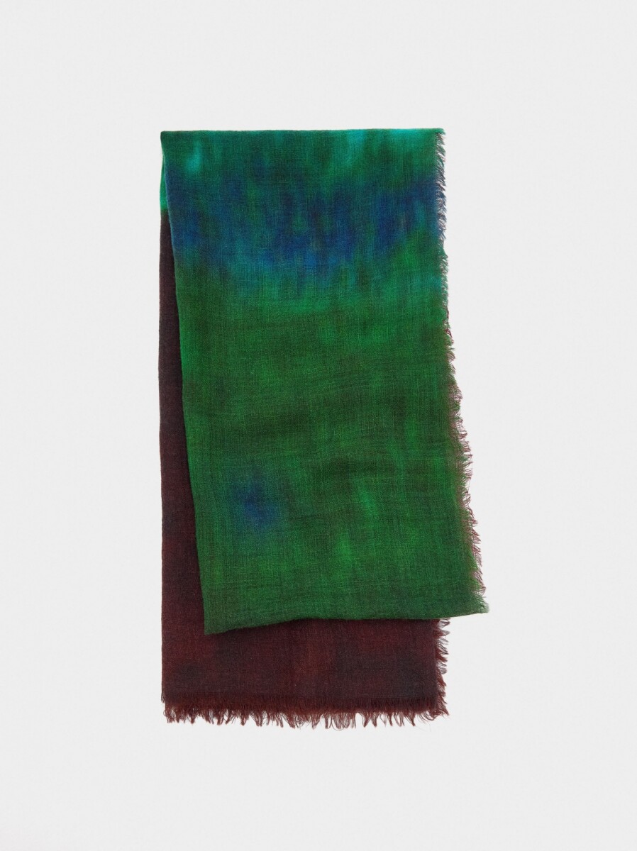 Pashmina 100% Lana - multicolor 