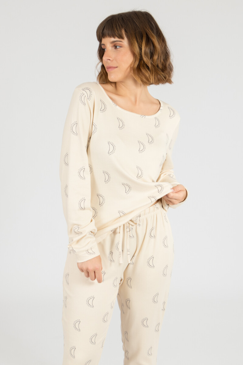Pijama april Beige