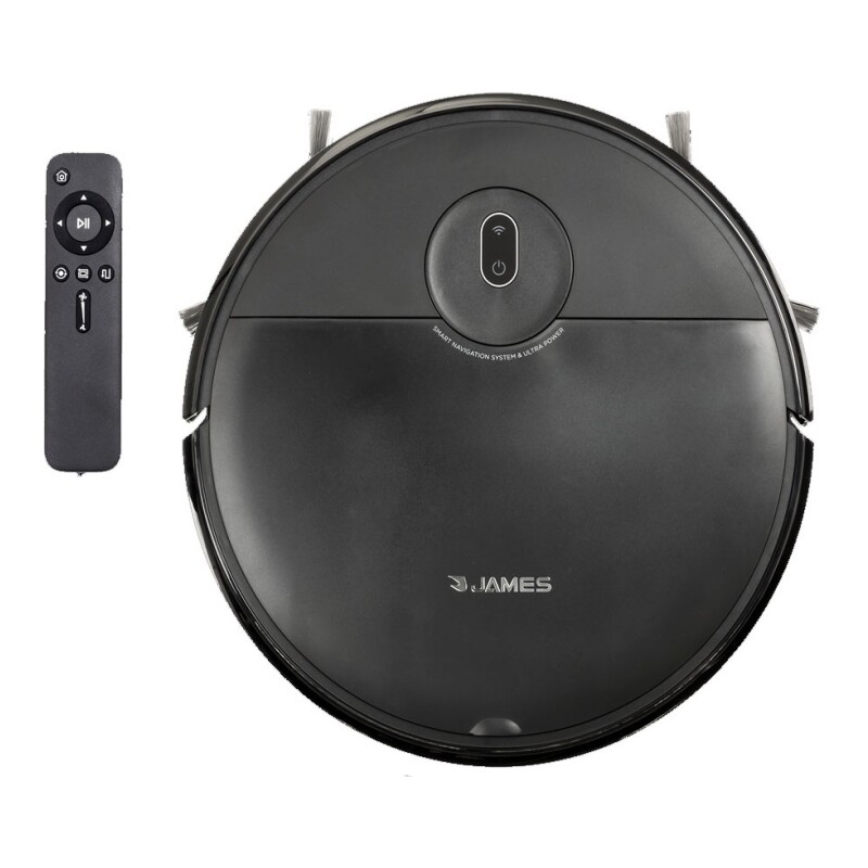 James Aspiradora Robot 02001 inalámbrica negra 55W James Aspiradora Robot 02001 Inalámbrica Negra 55w