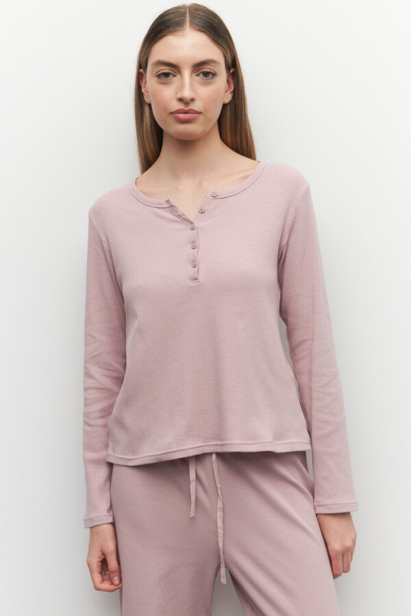 REMERA CORAL Rosa Viejo